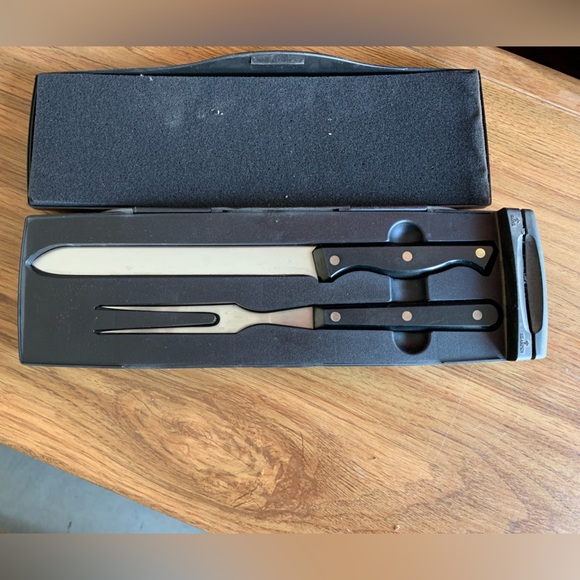 The Pampered Chef Kitchen Pampered Chef Carving Set 41 Knife Fork